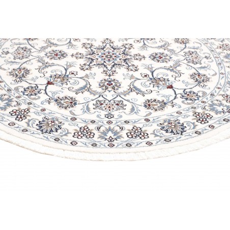 Tappeto Nain Kashmar Persia beige grigio 150x150