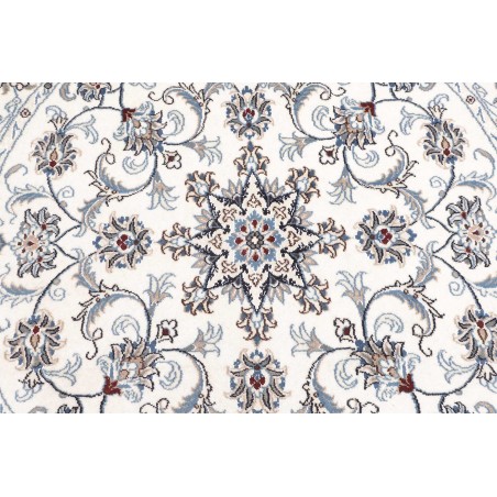 Tappeto Nain Kashmar Persia beige grigio 150x150