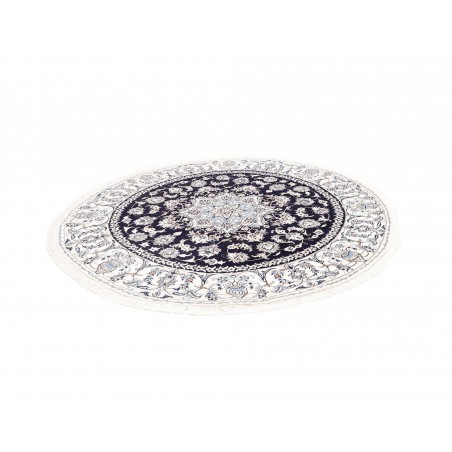 Tappeto Nain Kashmar Persia grigio 200x200