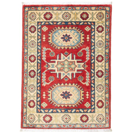 Tappeto Kazak Pakistan marrone grigio 60x88