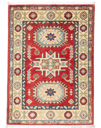 Tappeto Kazak Pakistan marrone grigio 63x91