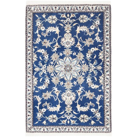 Tappeto Nain Kashmar Persia grigio 90x137