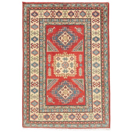 Tappeto Kazak Pakistan marrone grigio 103x150