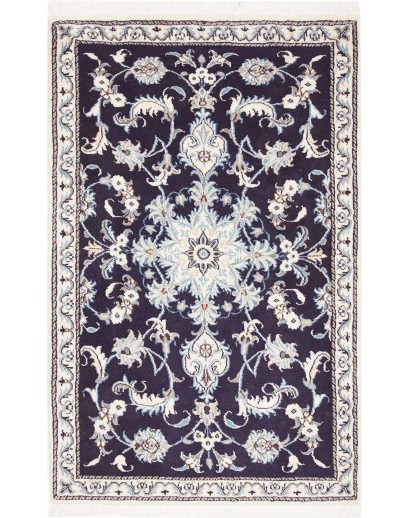 Tappeto Nain Kashmar Persia grigio 89x137