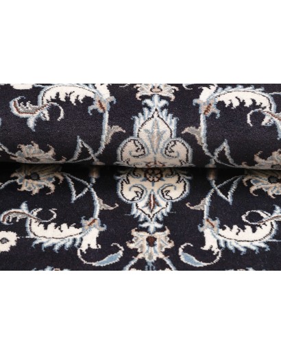 Tappeto Nain Kashmar Persia grigio 89x137