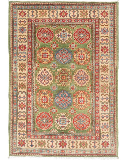 Tappeto Kazak Pakistan marrone beige 101x147