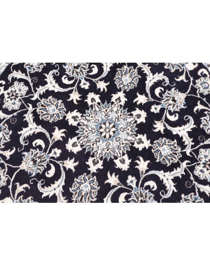 Tappeto Nain Kashmar Persia grigio 143x143