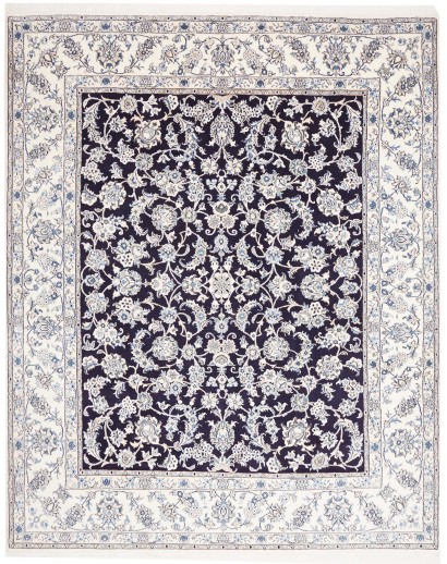 Tappeto Nain Kashmar Persia grigio 243x301