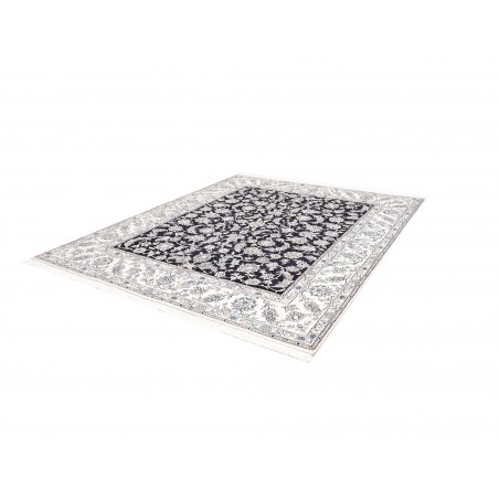 Tappeto Nain Kashmar Persia grigio 243x301