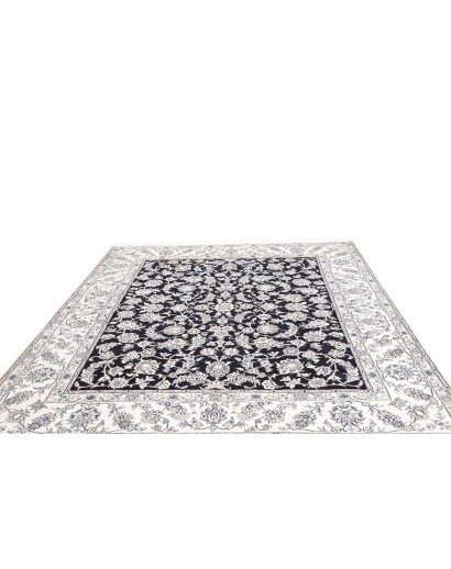 Tappeto Nain Kashmar Persia grigio 243x301