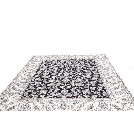 Tappeto Nain Kashmar Persia grigio 243x301