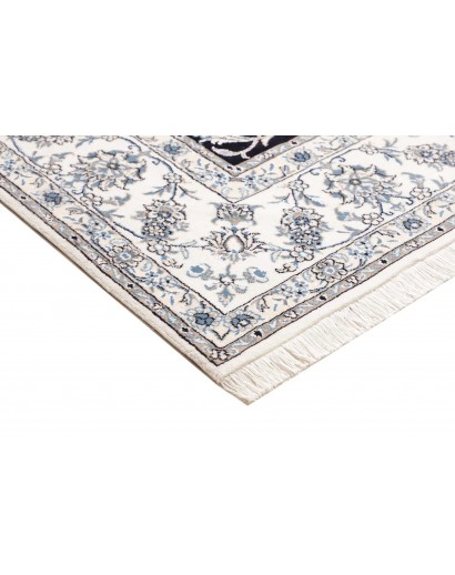 Tappeto Nain Kashmar Persia grigio 243x301