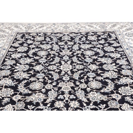 Tappeto Nain Kashmar Persia grigio 243x301