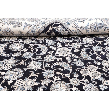 Tappeto Nain Kashmar Persia grigio 243x301