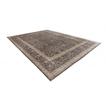 Tappeto Kerman Persia azzurro blu 393x525