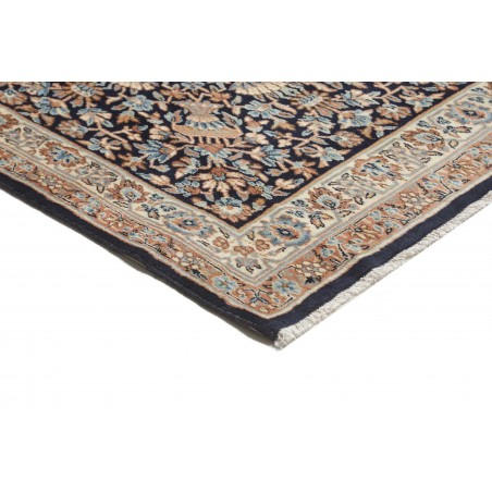 Tappeto Kerman Persia azzurro blu 393x525