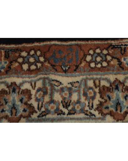 Tappeto Kerman Persia azzurro blu 393x525