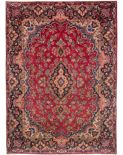 Tappeto Kerman Persia marrone grigio 246x340