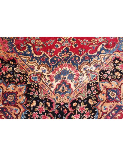 Tappeto Kerman Persia marrone grigio 246x340