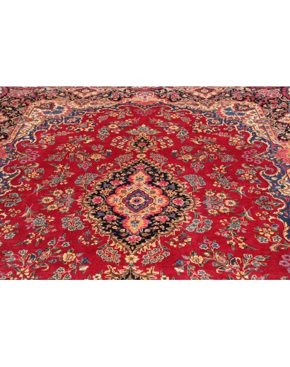 Tappeto Kerman Persia marrone grigio 246x340