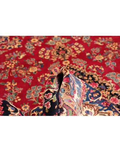 Tappeto Kerman Persia marrone grigio 246x340