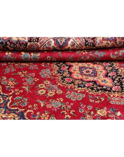 Tappeto Kerman Persia marrone grigio 246x340