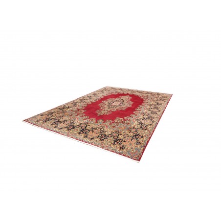 Tappeto Kerman Persia marrone grigio 253x344