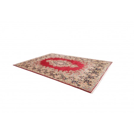 Tappeto Kerman Persia marrone grigio 253x344