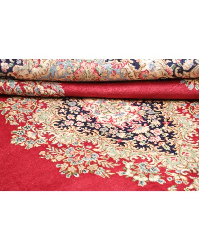 Tappeto Kerman Persia marrone grigio 253x344