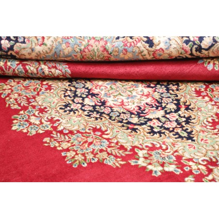 Tappeto Kerman Persia marrone grigio 253x344