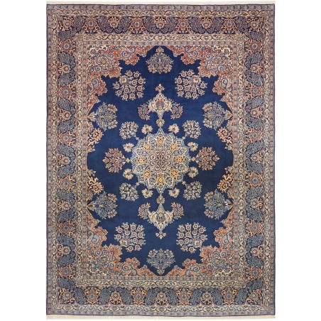 Tappeto Kerman Persia grigio giallo 257x350