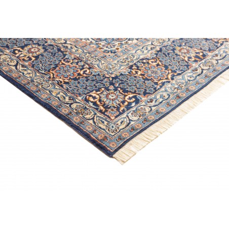 Tappeto Kerman Persia grigio giallo 257x350