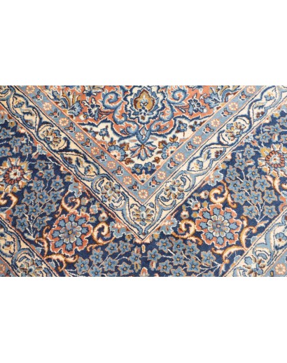 Tappeto Kerman Persia grigio giallo 257x350