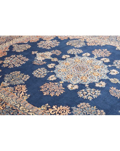 Tappeto Kerman Persia grigio giallo 257x350