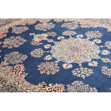 Tappeto Kerman Persia grigio giallo 257x350