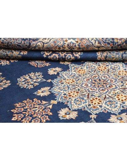 Tappeto Kerman Persia grigio giallo 257x350