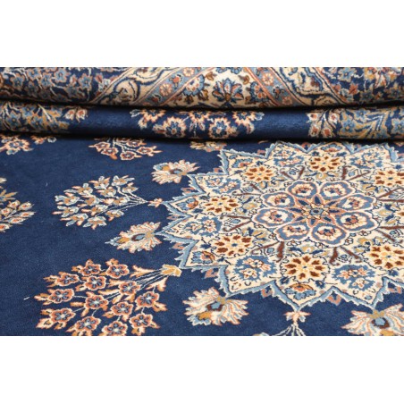 Tappeto Kerman Persia grigio giallo 257x350