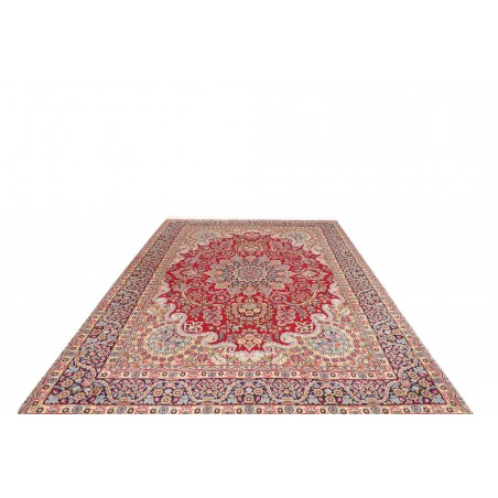 Tappeto Kerman Persia marrone grigio 245x362