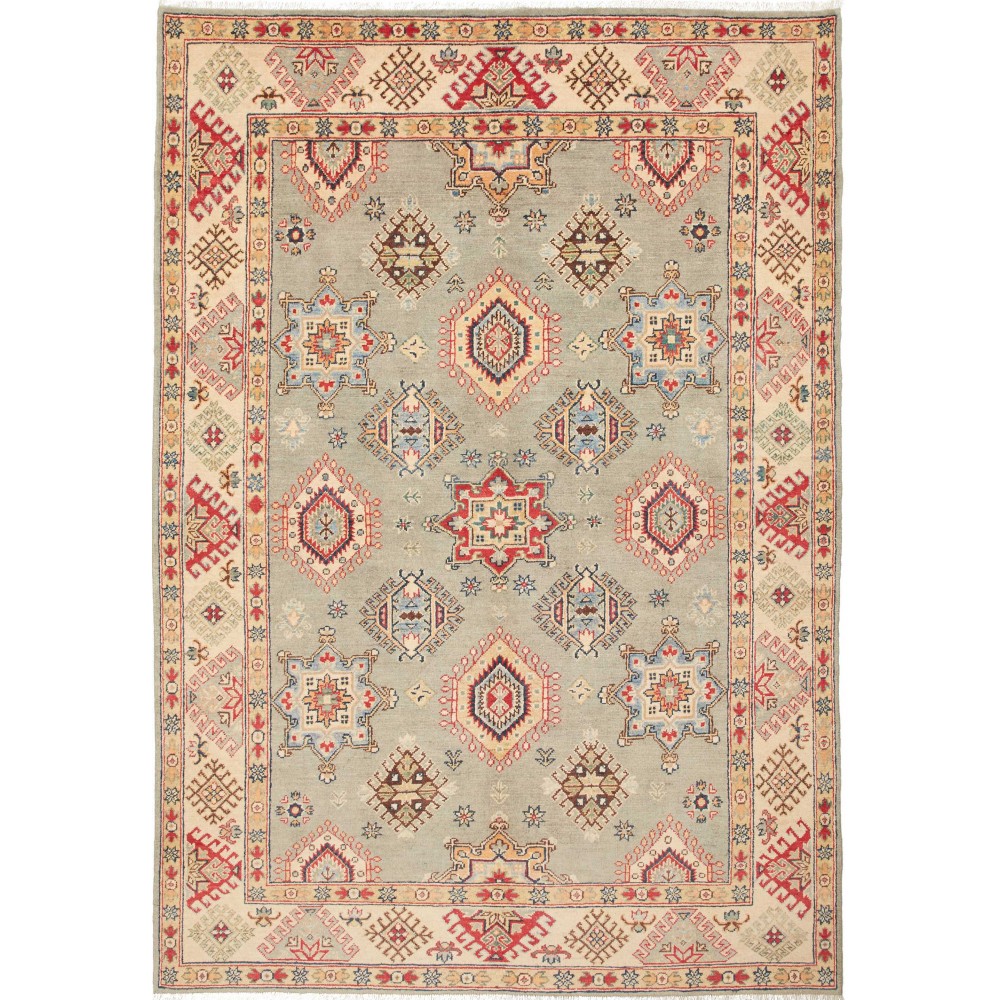 Tappeto Kazak Afghanistan marrone 160x231 Tappeto Kazak Afghanistan marrone 160x231