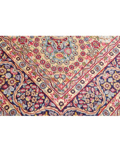 Tappeto Kerman Persia marrone grigio 245x362