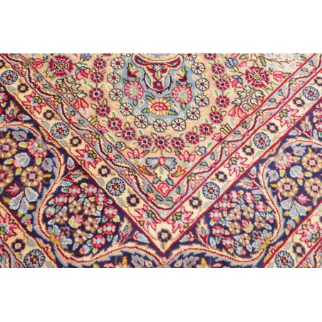Tappeto Kerman Persia marrone grigio 245x362