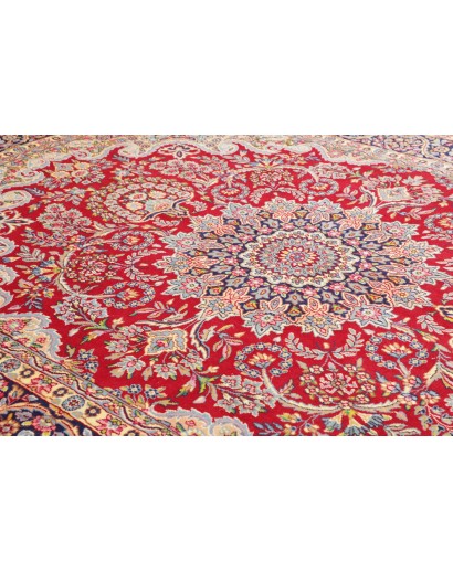 Tappeto Kerman Persia marrone grigio 245x362