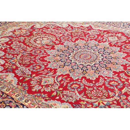 Tappeto Kerman Persia marrone grigio 245x362