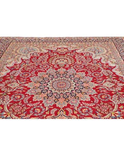 Tappeto Kerman Persia marrone grigio 245x362