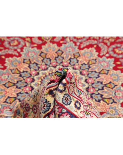 Tappeto Kerman Persia marrone grigio 245x362