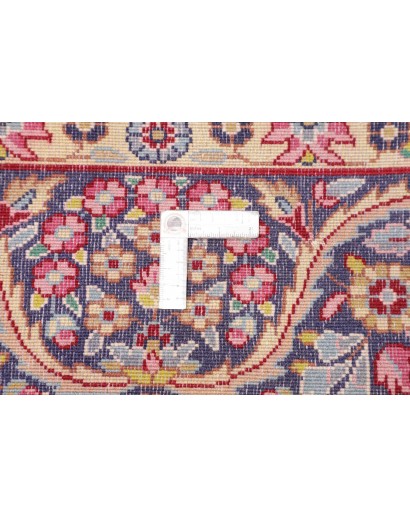 Tappeto Kerman Persia marrone grigio 245x362