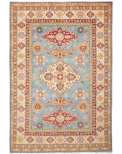 Tappeto Kazak Afghanistan marrone verde 164x243