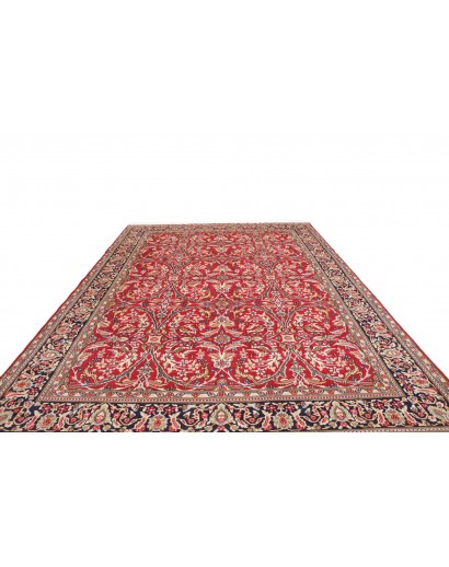 Tappeto Kerman Persia marrone giallo 288x380