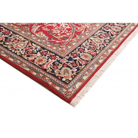 Tappeto Kerman Persia marrone giallo 288x380