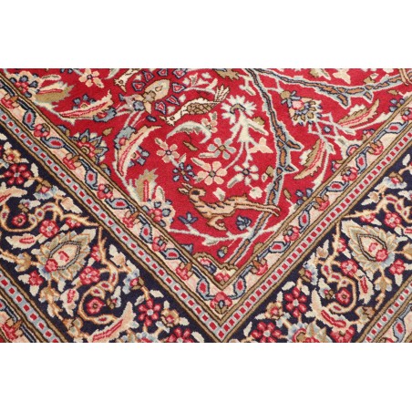 Tappeto Kerman Persia marrone giallo 288x380